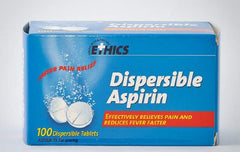 Ethics Aspirin 300mg Dispersable