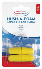 Surgipack Ear Plugs HushAFoam Tapered Super 2 Pairs